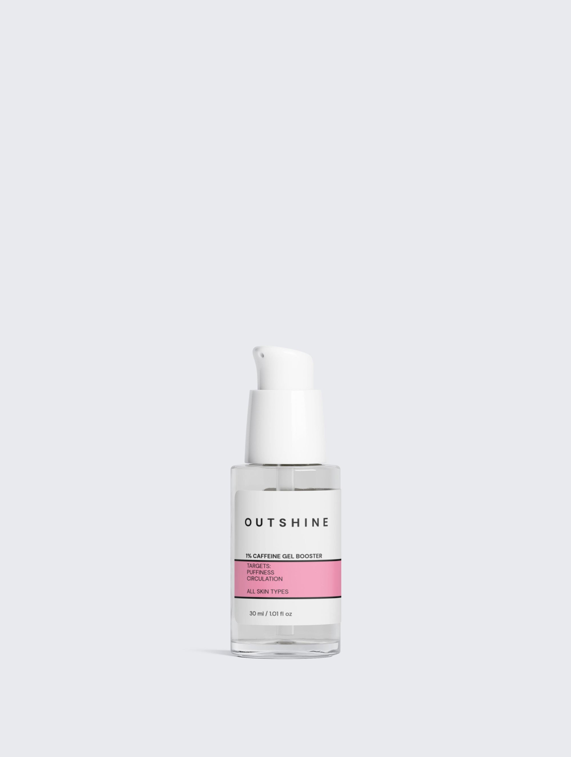 Booster gel à la caféine
